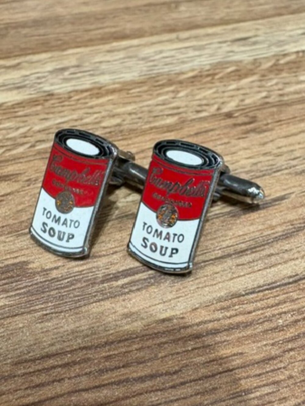 Andy Warhol Campbell Soup Cuff Links